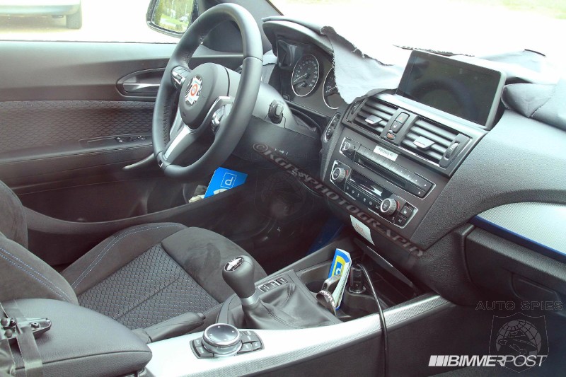 First Clear Look at Interior of BMW 2 Series (F22) - M235i Coupe